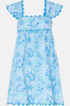 Juliet Dunn Printed cotton minidress