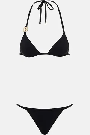 Dolce & Gabbana Logo triangle bikini