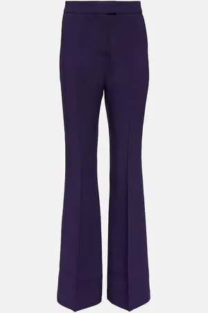 GALVAN High-rise flared pants