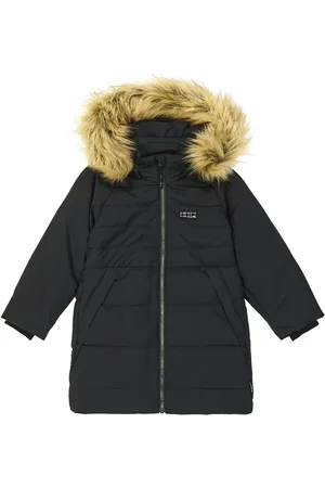 Molo Hazeline faux-fur trimmed coat
