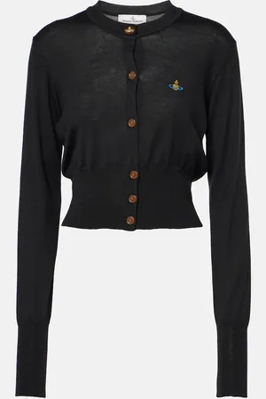 Vivienne Westwood Bea cropped wool and silk cardigan