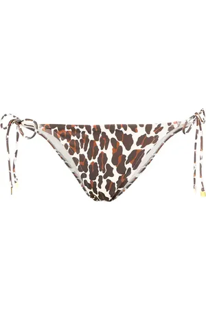 Tory Burch Printed triangle bikini bottoms
