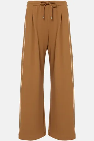 Max Mara Leisure Curve cotton-blend sweatpants