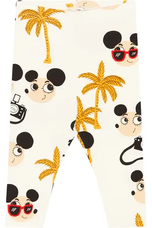 Mini Rodini Baby Ritzratz cotton jersey leggings