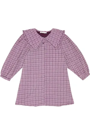 The New Society Anabella checked dress