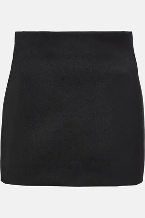 WARDROBE.NYC Wool miniskirt