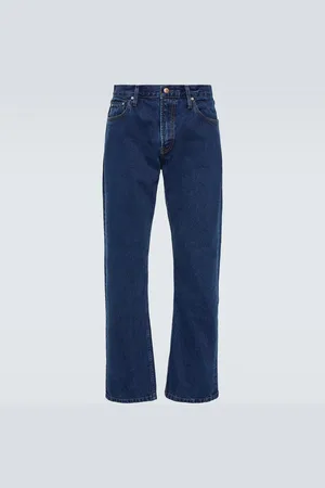 NotSoNormal Mid-rise straight jeans