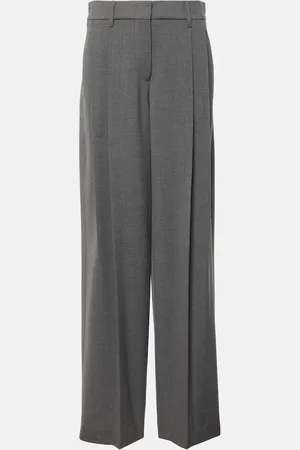 Brunello Cucinelli Wool wide-leg pants