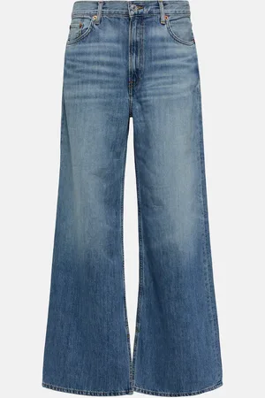 RE/DONE Low Rider low-rise wide-leg jeans