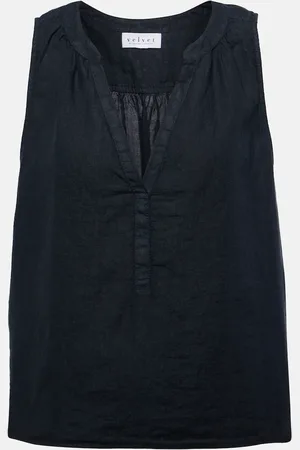 Velvet Tacy linen top