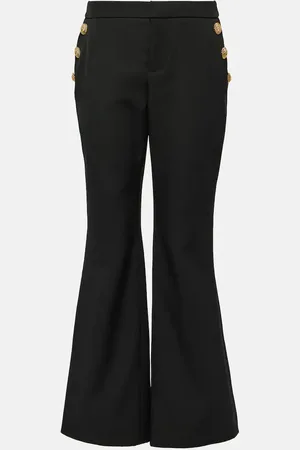Balmain Virgin wool flared pants