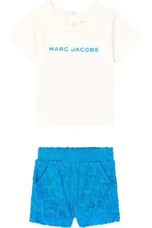 Marc Jacobs Baby logo T-shirt and shorts set
