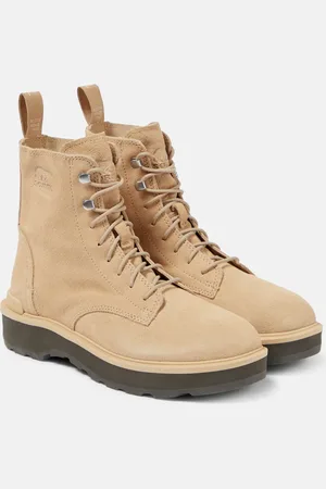 sorel Hi-Line suede lace-up boots