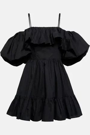 ULLA JOHNSON Lila cotton poplin minidress