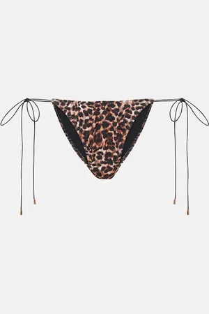 Bananhot Liv leopard-print bikini bottoms