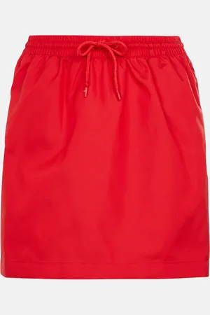 WARDROBE.NYC High-rise drawstring miniskirt