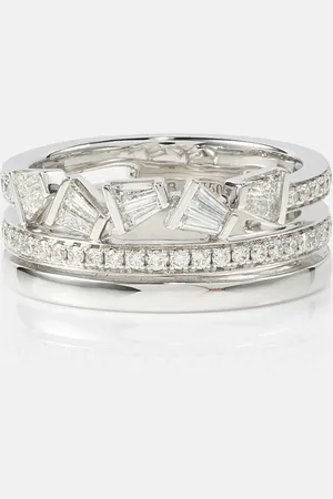 BUCHERER FINE JEWELLERY 18kt white ring with diamonds