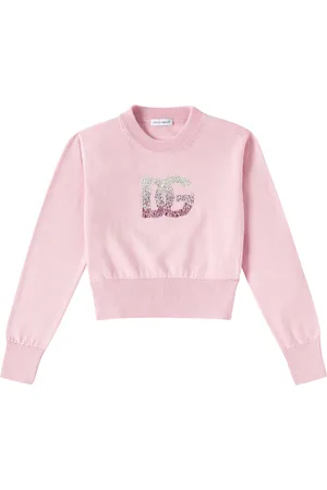 Dolce & Gabbana Logo embellished cotton sweater