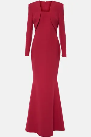 Safiyaa Jana crÃªpe gown