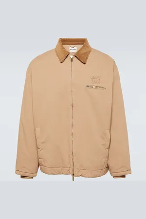 Miu Miu Cotton gabardine blouson jacket