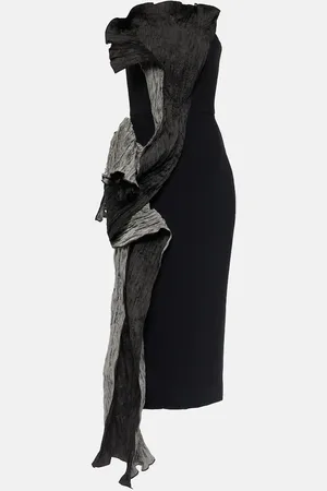 MATICEVSKI Waller draped bustier maxi dress