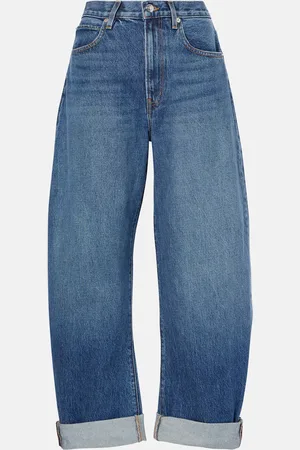 Frame The Bubble barrel-leg jeans