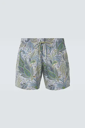 Etro Roma printed swim trunks
