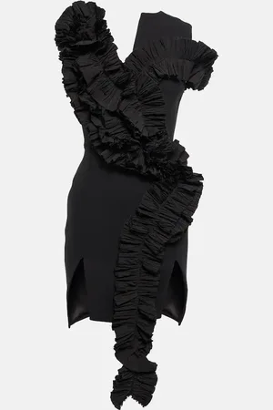 MATICEVSKI Avery ruffled crÃªpe minidress