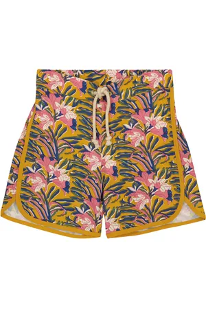 Louise Misha Aderi floral swim trunks