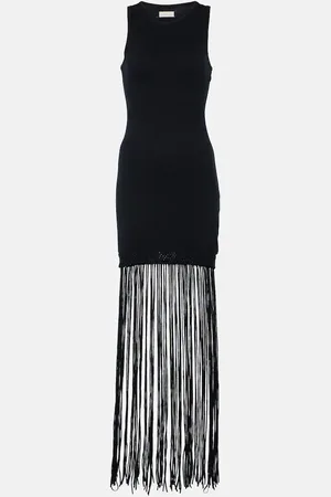 FAITHFULL THE BRAND Maceio fringed cotton jersey minidress