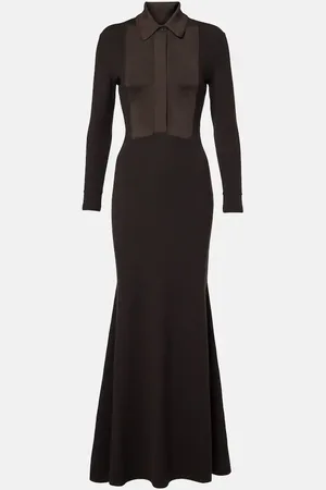 Tom Ford Turtleneck knitted wool-blend dress
