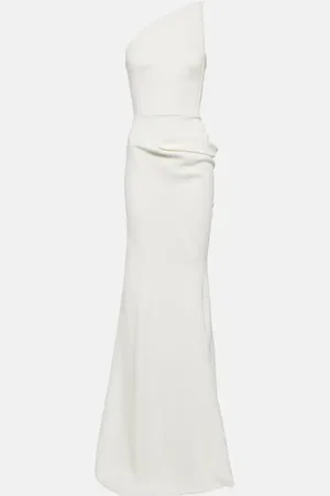 MATICEVSKI Dare off-shoulder crÃªpe gown
