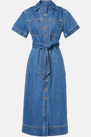 VERONICA BEARD Tabby cotton shirt dress