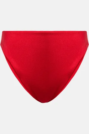Jade Swim Incline high-rise bikini bottoms