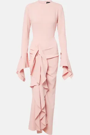 Solace Della draped gown