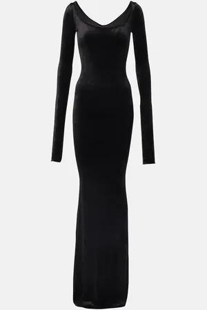 Rick Owens Slip jersey maxi dress
