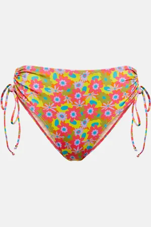 Bananhot Liz high-rise floral bikini bottoms