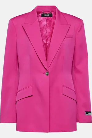 VERSACE Tailored virgin wool blazer