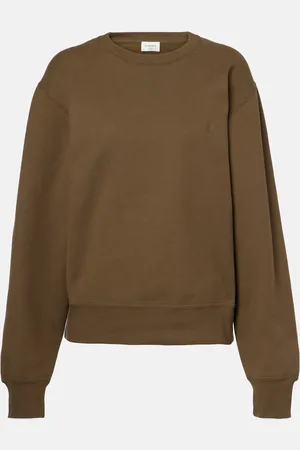 Saint Laurent Cassandre cotton sweatshirt