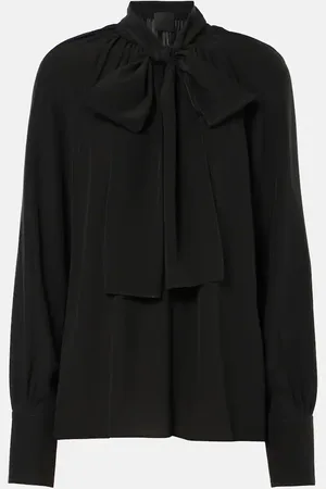 Givenchy Bow-detail silk blouse