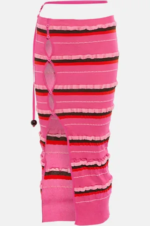 Jacquemus La Jupe Maille Concha midi skirt