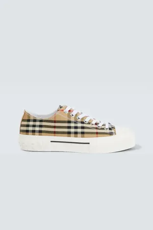 Burberry Check canvas sneakers