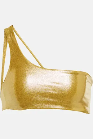 Jade Swim Apex one-shoulder bikini top