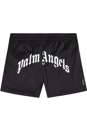 Palm Angels Logo swim trunks