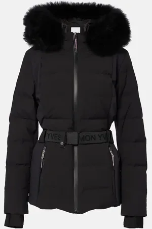 YVES SALOMON Shearling-trimmed ski jacket