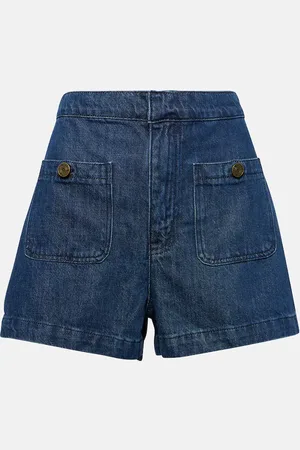 Frame Patch Pocket Trouser denim shorts