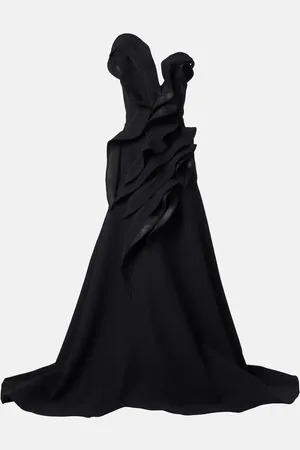 MATICEVSKI Ironworks ruffled gown