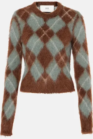 Ami Argyle alpaca and mohair-blend sweater
