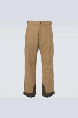 Moncler Technical wool flannel ski pants