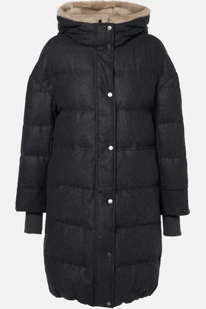 Brunello Cucinelli Padded wool jacket